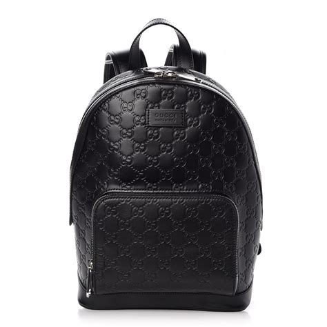 gucci mini backpack black